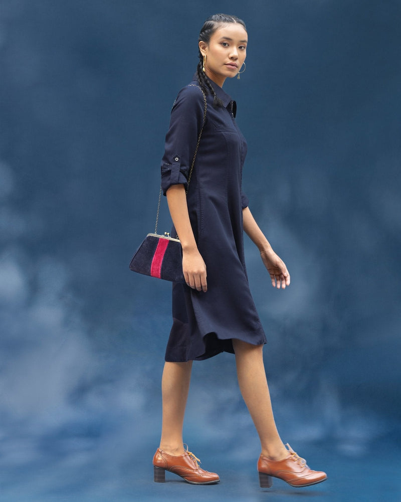 Serengeti Dress- Navy