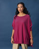 Victoria Boatneck Pullover - Berry
