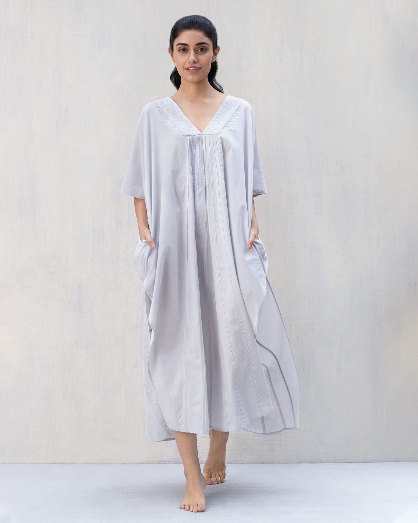 Tulum Kaftan - Ash Grey