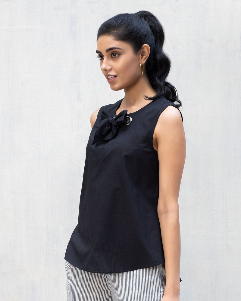 Rivet Top - Black