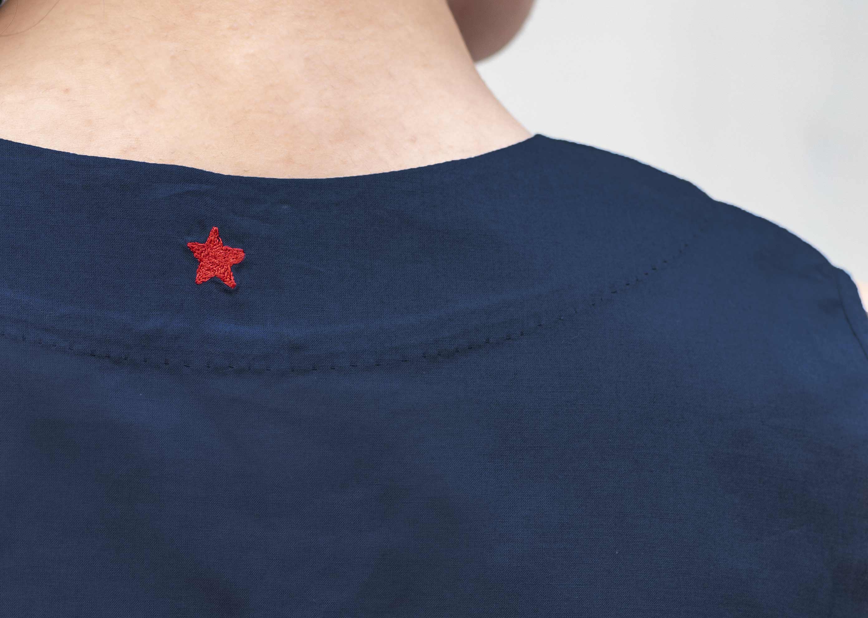 Rivet Top - Indigo
