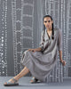 Summer Pleat Kurta - Grey