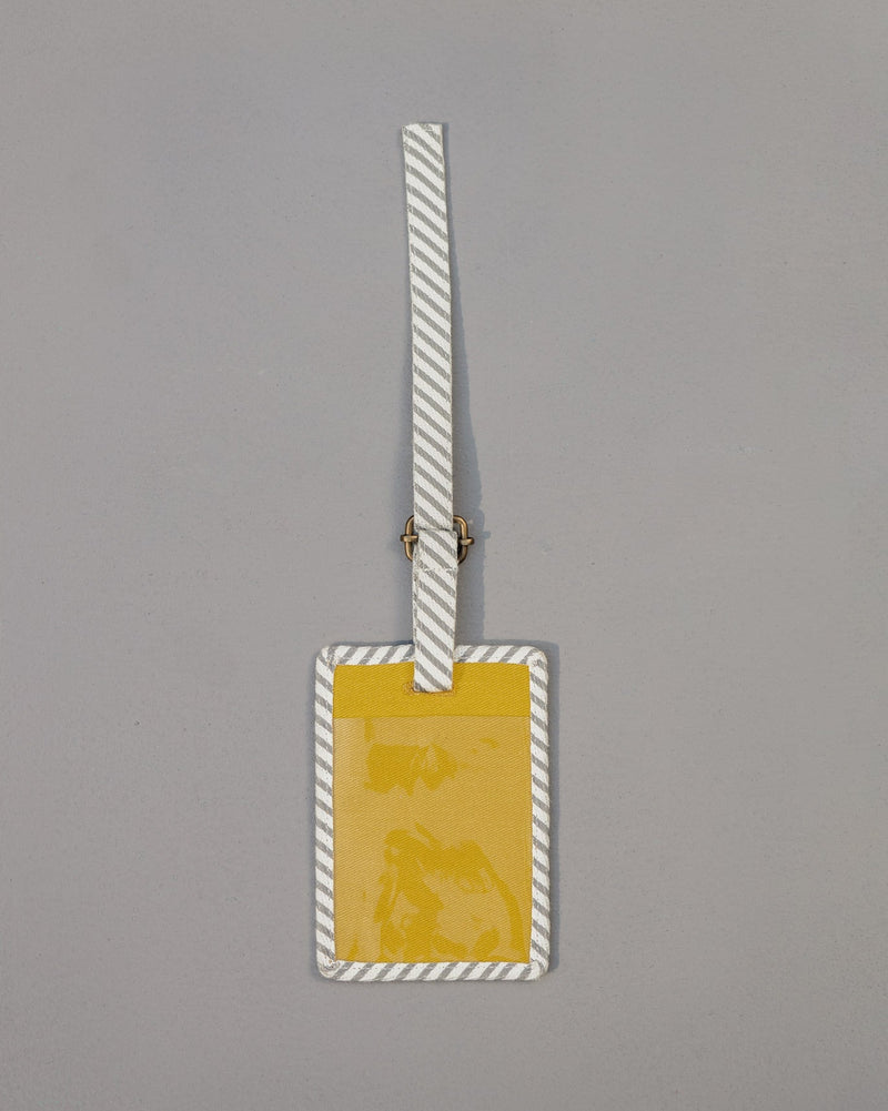Turtle Bag Tag - Yellow