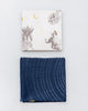 Ripple Scarf - Blue