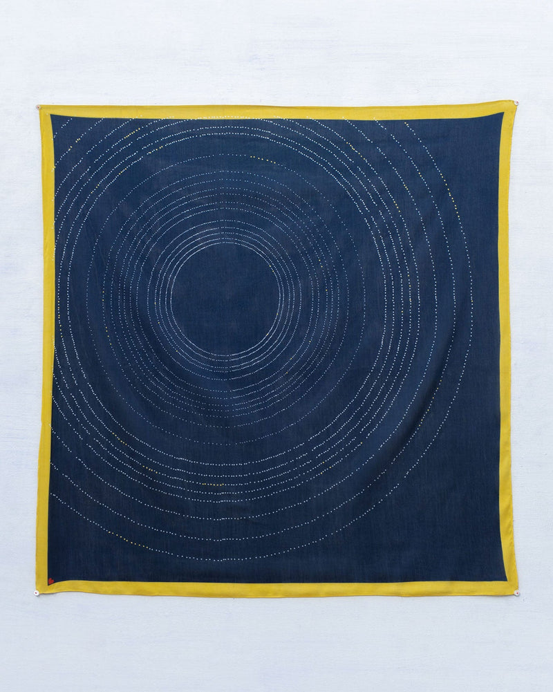 Ripple Scarf - Blue