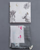 Toucan Scarf - Grey & Black