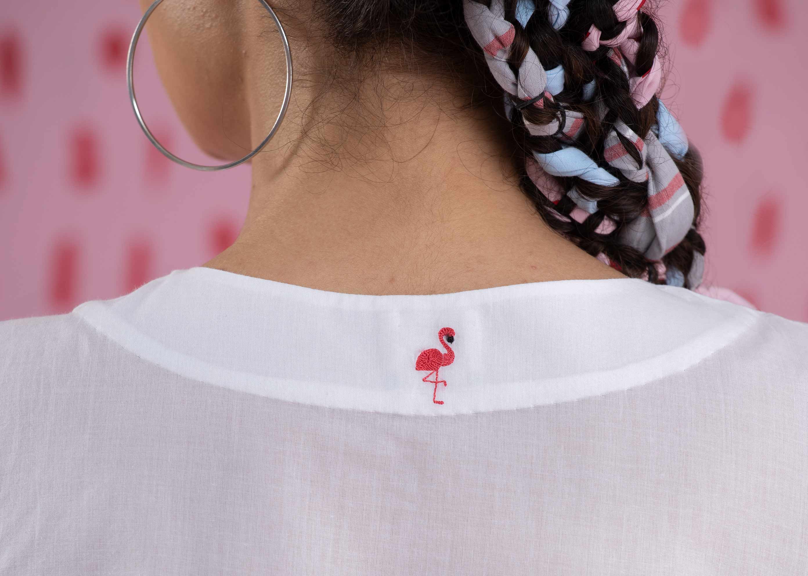 Rivet Top - White