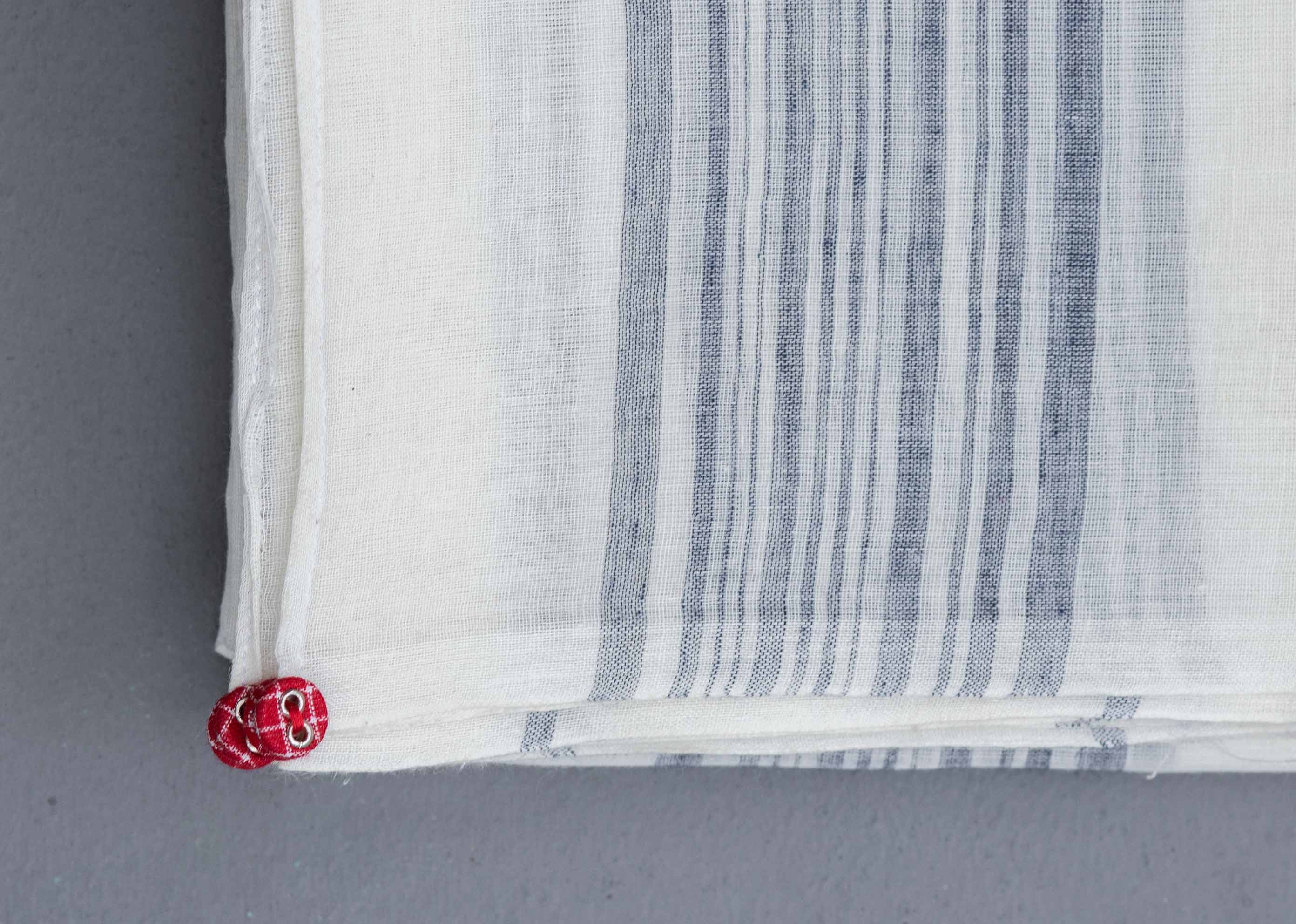 Stripe Scarf - Ivory