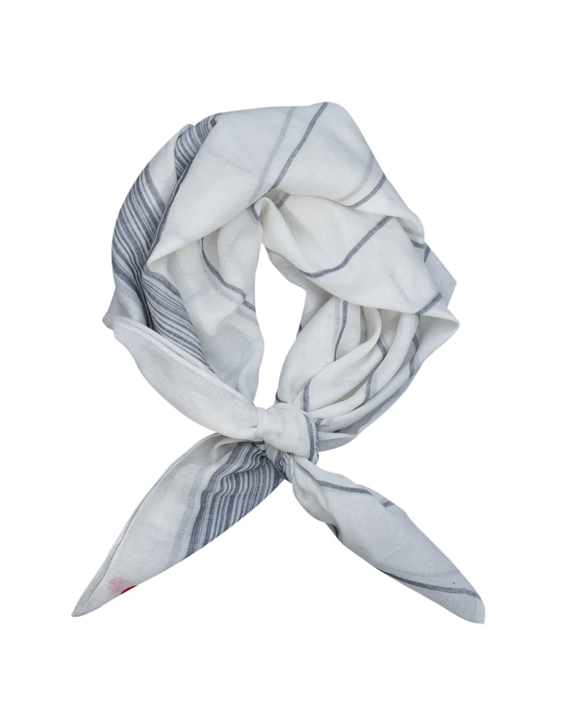 Stripe Scarf - Ivory
