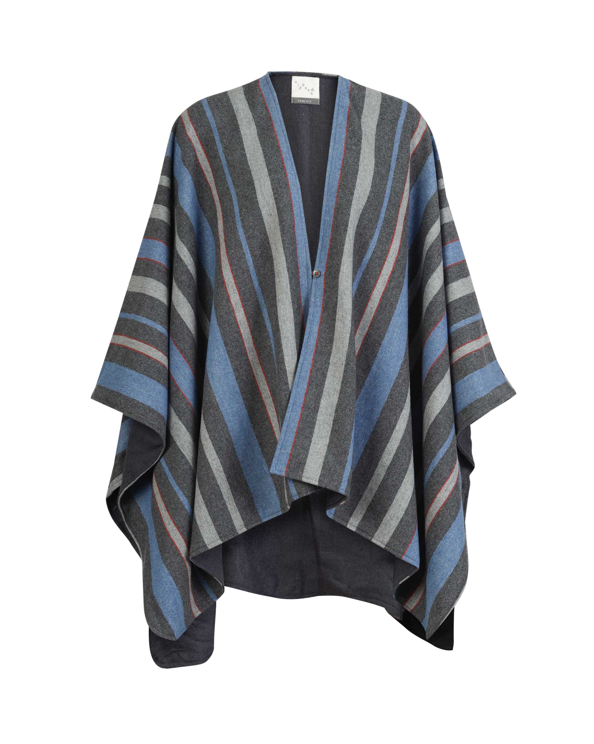 Stripe Poncho
