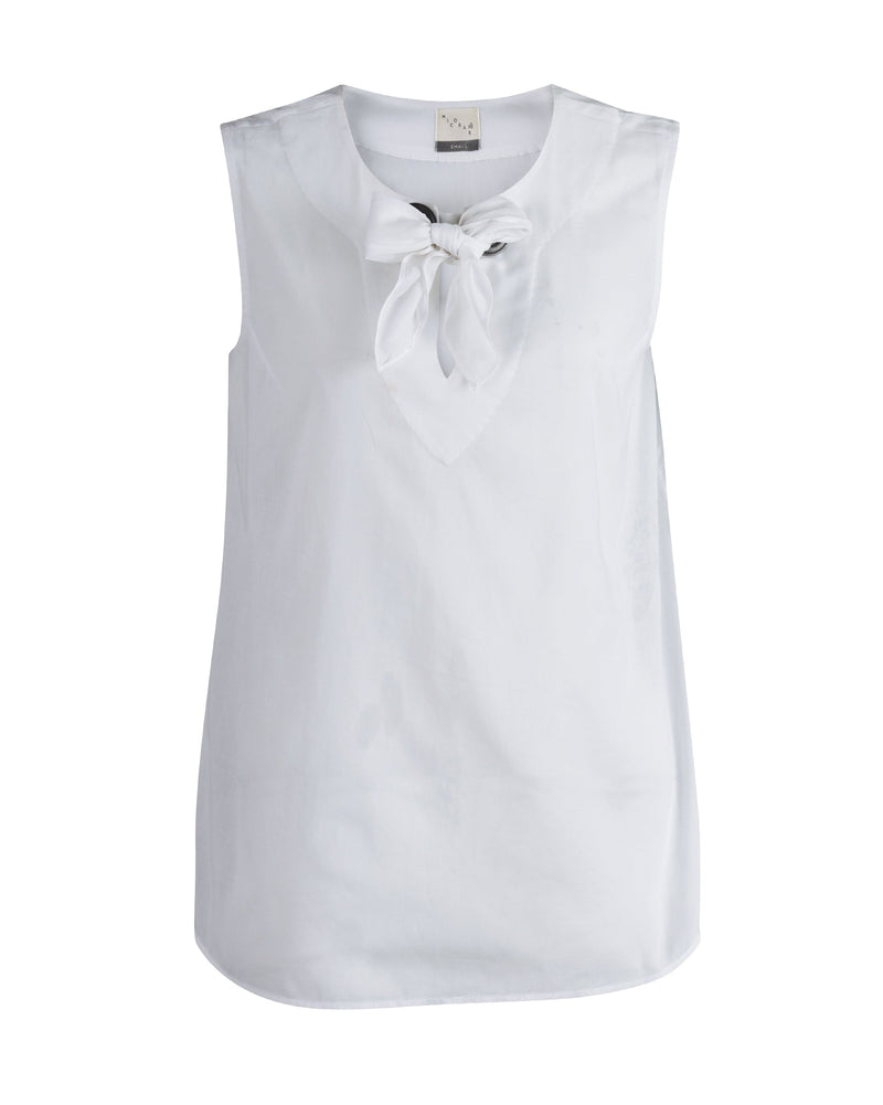 Rivet Top - White