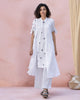 Side Slit Kurta - White