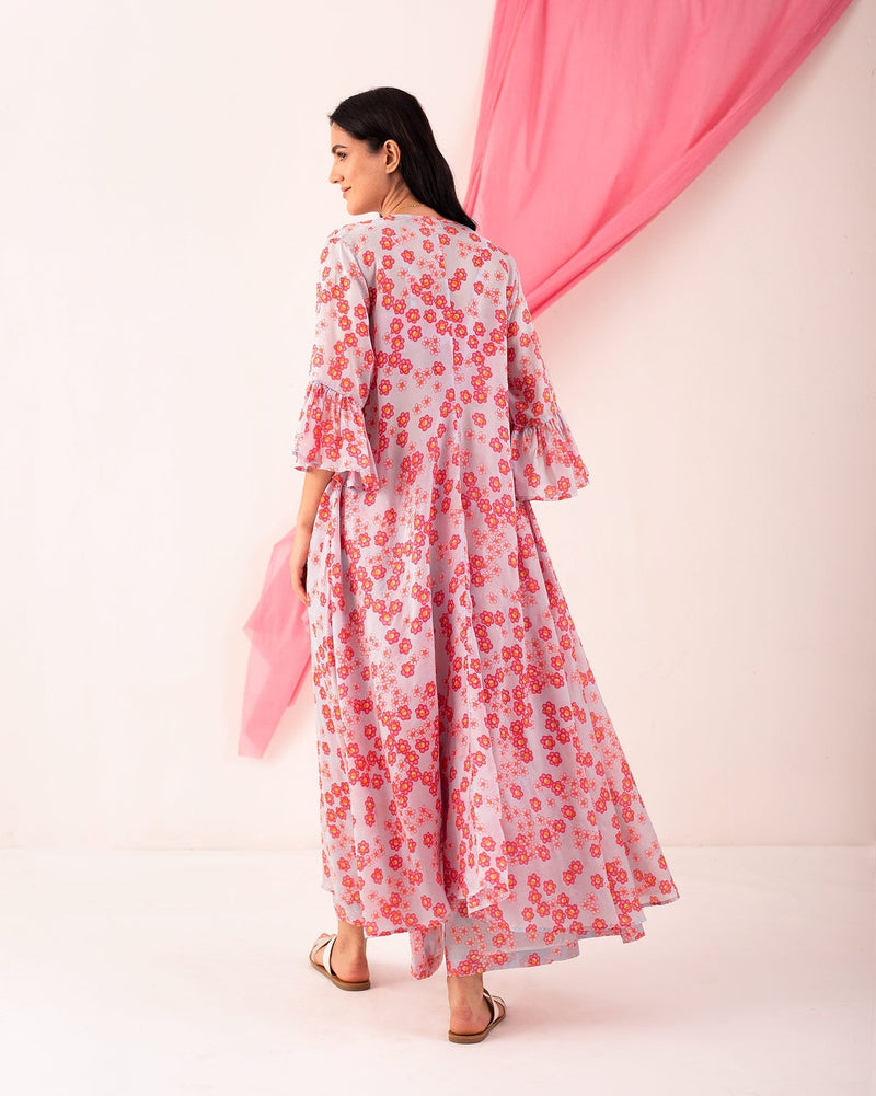 Sanah Overlay - Blue & Pink