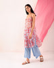 Vintage Camisole - Blue & Pink