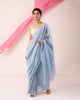 Teal Dream Sari - Blue
