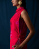 Sleeveless Kurta - Red