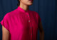 Short Sleeve Kurta - Fuchsia