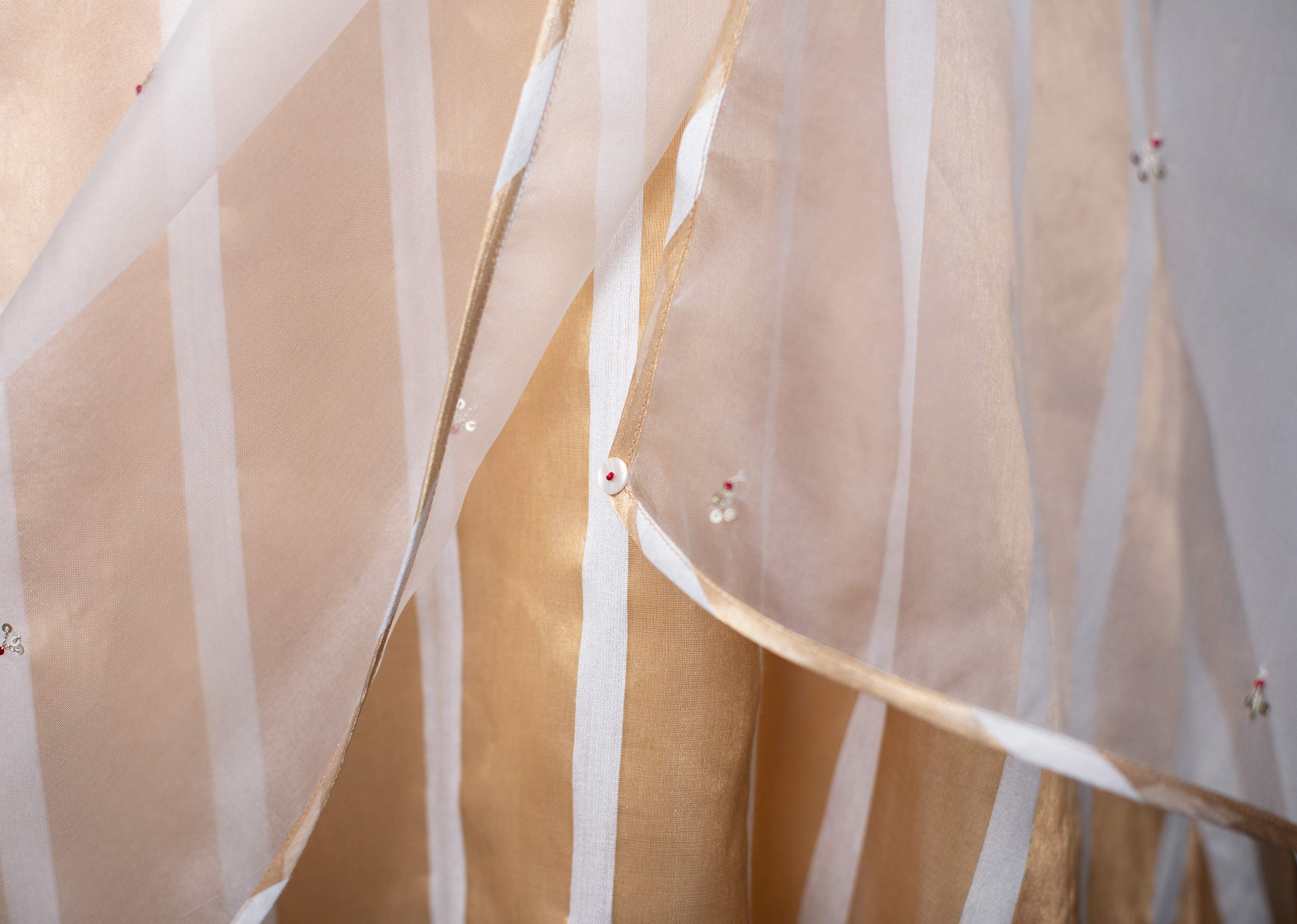 Stardust Dupatta - Ivory