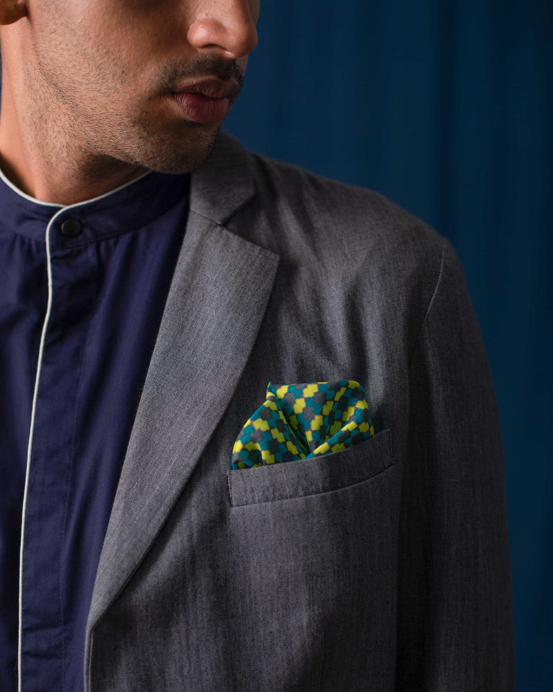 Zebra Pocket Square(Set of 2)