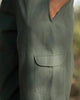 Ribbed Cargo Pants - Olive