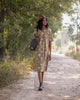 Scout Safari Print Dress - Silver Sage