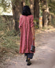 The Transit Long Sleeve Dress - Pink