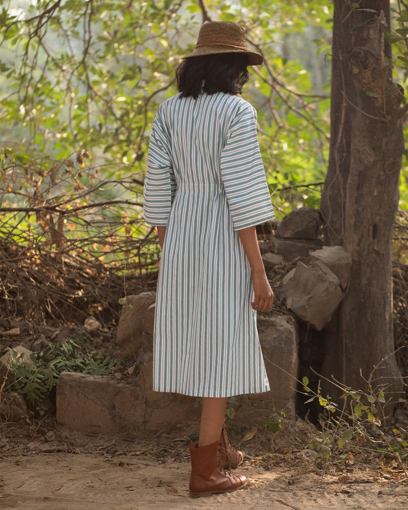 Roadtrip Stripe Jacket - Olive