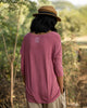 Safar V-Neck Top - Pink