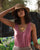 Ukiyo Racerback Tank - Pink