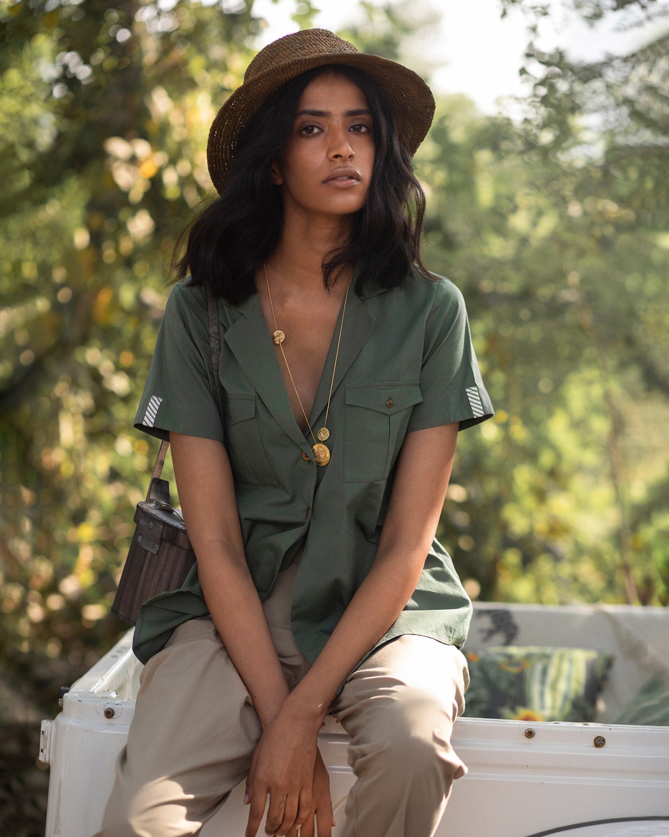 Savannah Top - Olive