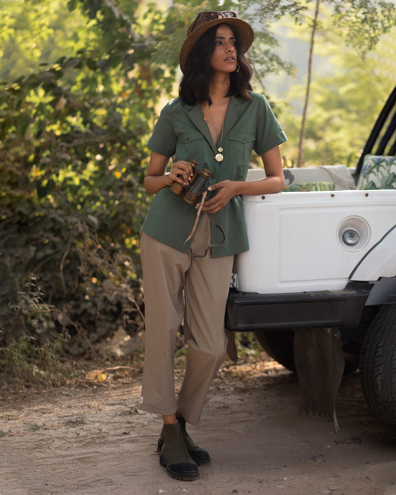 Savannah Top - Olive
