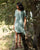 Safar Boat Neck Dress - Olive
