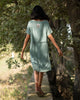 Safar Boat Neck Dress - Olive