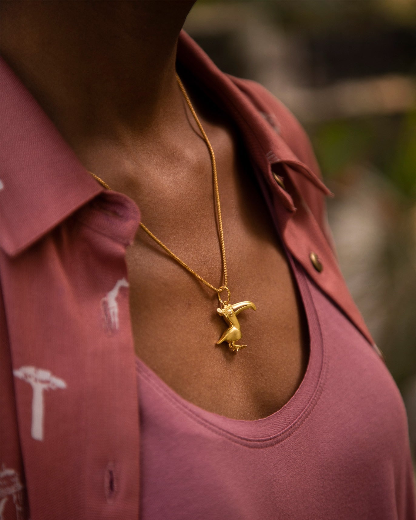 Toucan Charm - Gold
