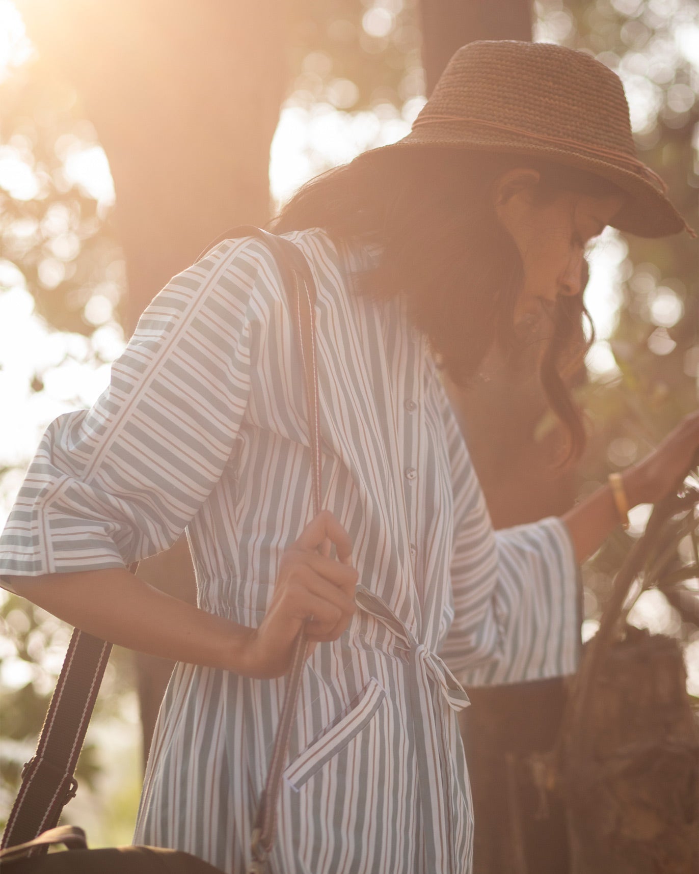 Roadtrip Stripe Jacket - Olive