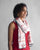 Sugato Scarf - Red & White