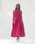 Yoroi Dress - Fuchsia