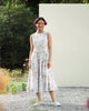 Yoroi Dress - Grey & White