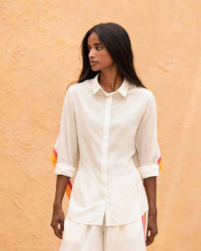 Waterfall Top - Ivory