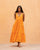 Tier Dress - Orange