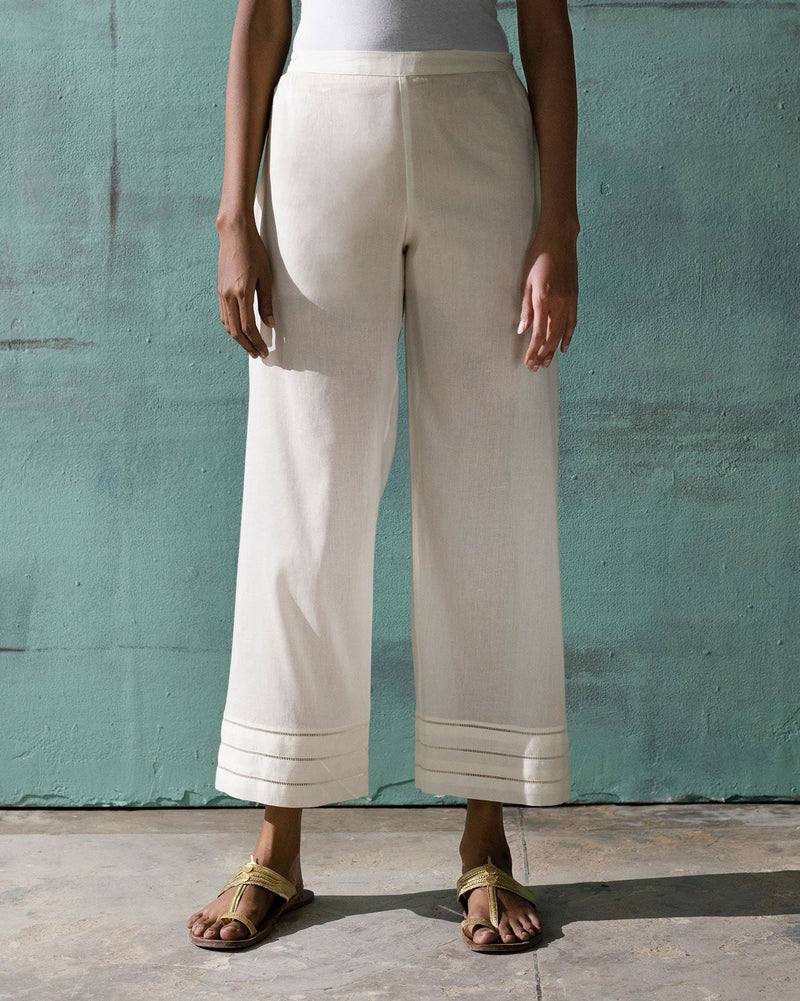 Stitch Pants - Ivory