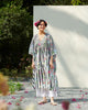 Waadi Kaftan - White & Black