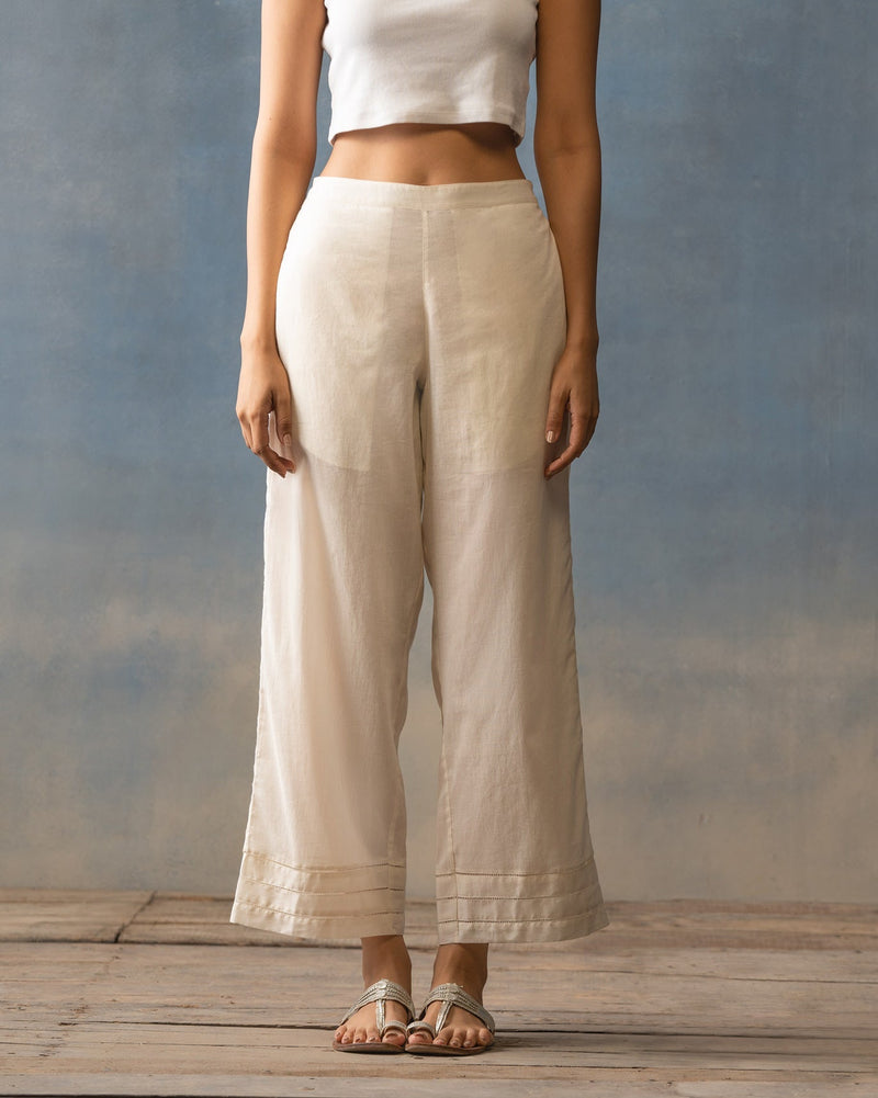 Stitch Pants - Ivory