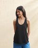 Ukiyo Racerback Tank - Black