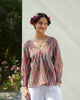 Smocked Sleeve Top - Multi Color