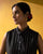 Sleeveless kurta - Black & Gold