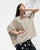 Serena Top - Beige & Black