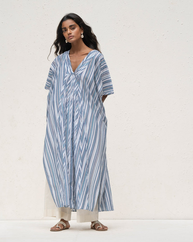Tullum Kaftan - Multi Stripes