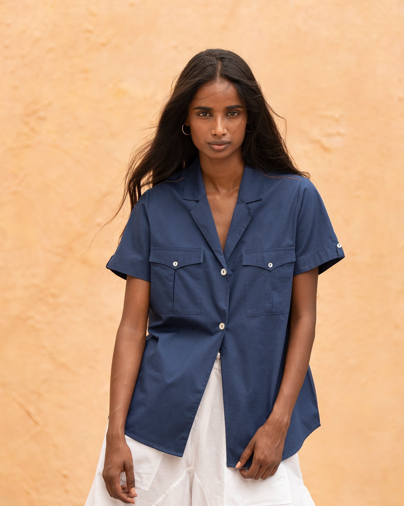 Savannah Top - Navy