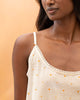 Vintage Camisole - Ivory & Orange